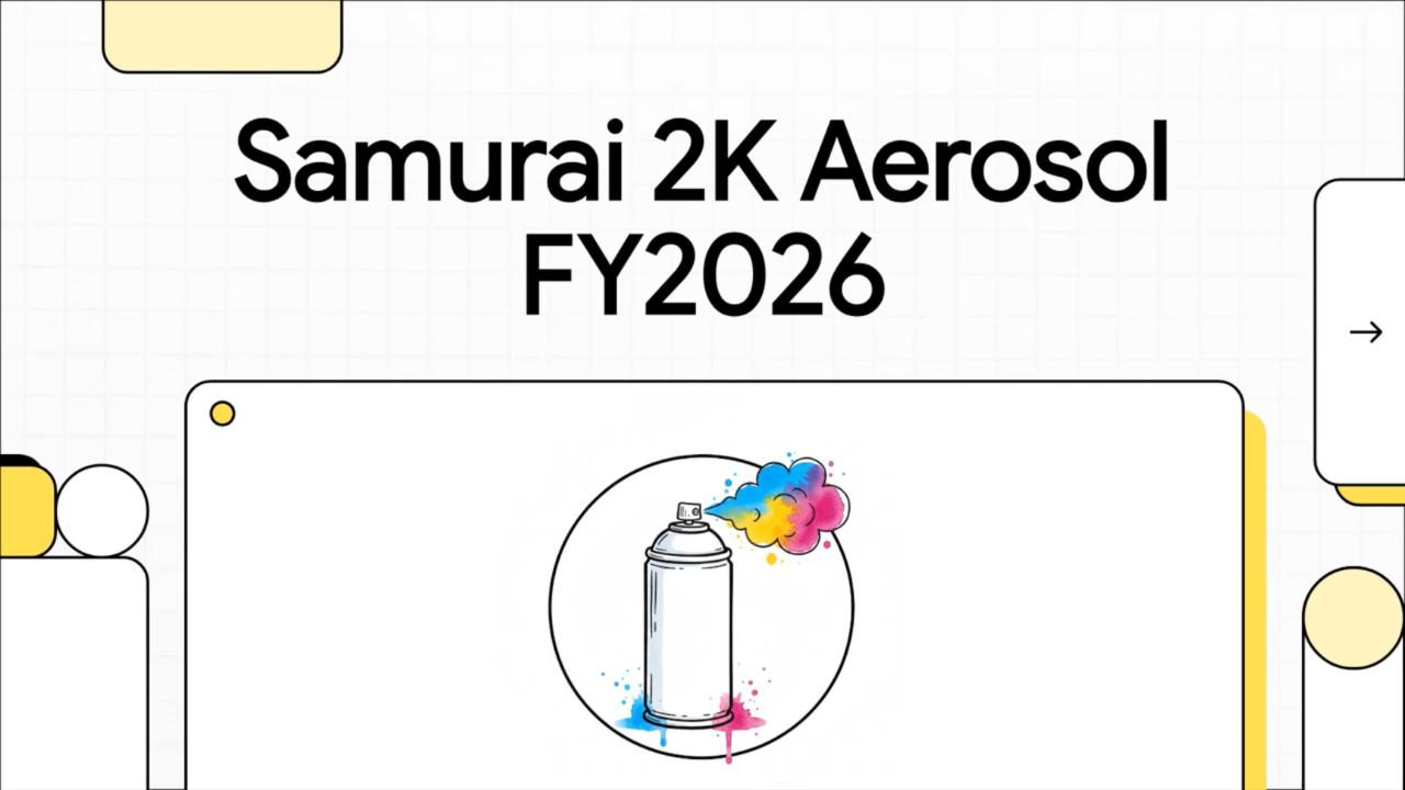 Samurai 2K Aerosol Limited